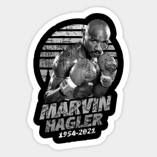 RIP MARVIN HAGLER - March 13, 2021 Sticker